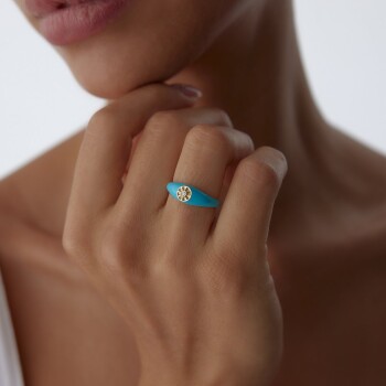 0.02 Ct Sunshine Pırlanta Yüzük - Siempre