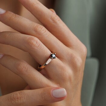 0.11 Ct Tektaş Elmas Yüzük - Siempre