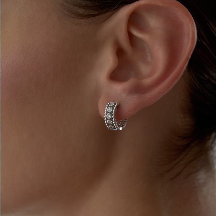 0.15 Pırlanta Miva Küpe - Siempre