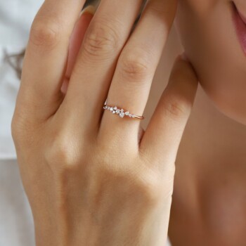 0.17 Ct Pırlanta Queen Yüzük - Siempre