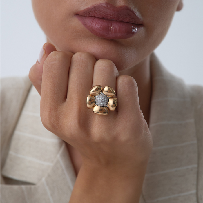 0.25 ct Papatya Pırlanta Yüzük - Siempre