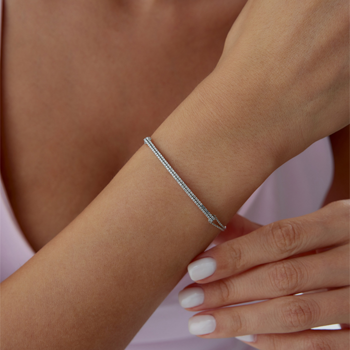 0.26 Karat Line Pırlanta Bileklik - Siempre (1)