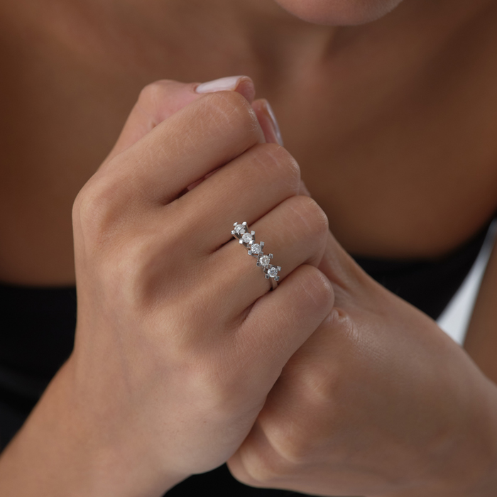 0.30 ct Beştaş Pırlanta Yüzük - Siempre