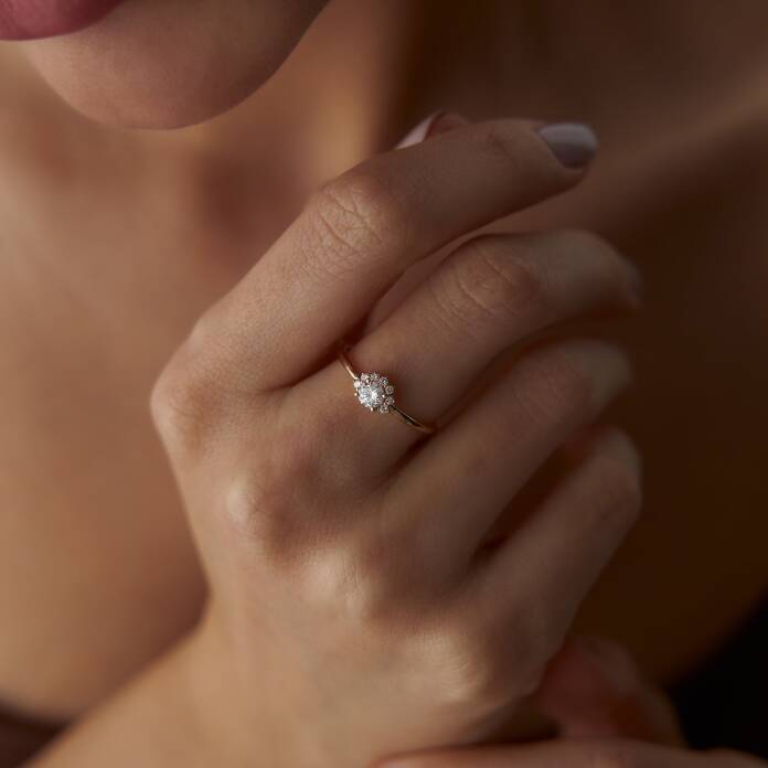 0.30 Ct Pırlanta Luys Yüzük - 1