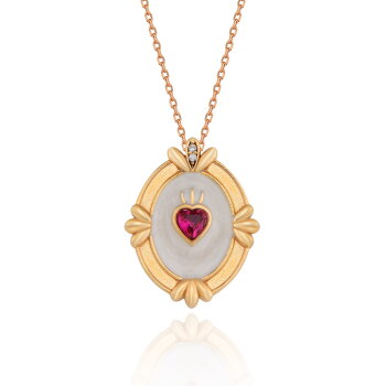 0.30 Ct Verona'nın Kalbi Kolye - Siempre