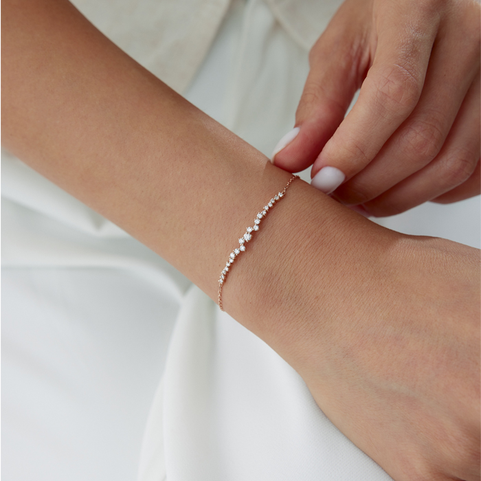 0.33 Karat Queen Pırlanta Bileklik - Siempre