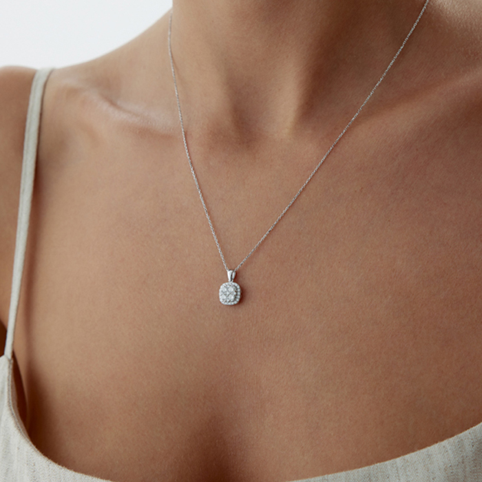 0.39 Karat Coronet Pırlanta Kolye - Siempre (1)