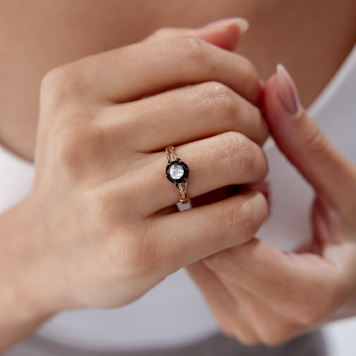 0.40 Ct Elmas Tektaş Yüzük - Siempre