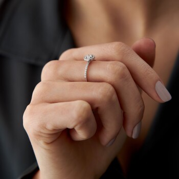 0.40 Ct Pırlanta Alm Yüzük - Siempre (1)