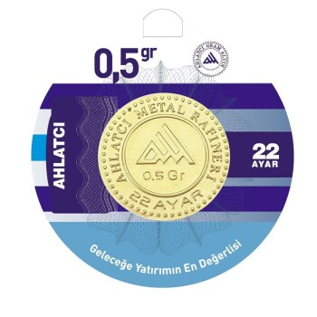 0.50 Gr 22 Ayar Gram Altın - Özkonak
