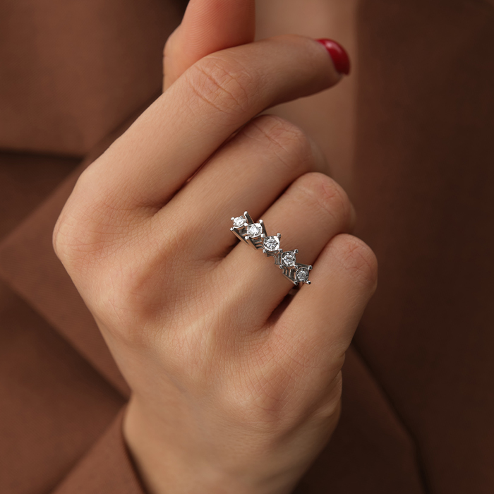 0.51 Karat Beştaş Pırlanta Yüzük - Siempre