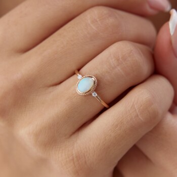 0.55 Ct Pırlanta Aytaşı Yüzük - Siempre