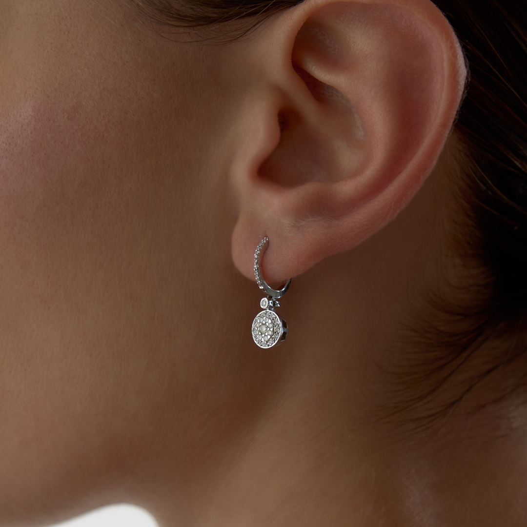 0.55 Ct Pırlanta Lumina Küpe - 2