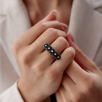 0.60 Ct Line Elmas Yüzük - Siempre (1)