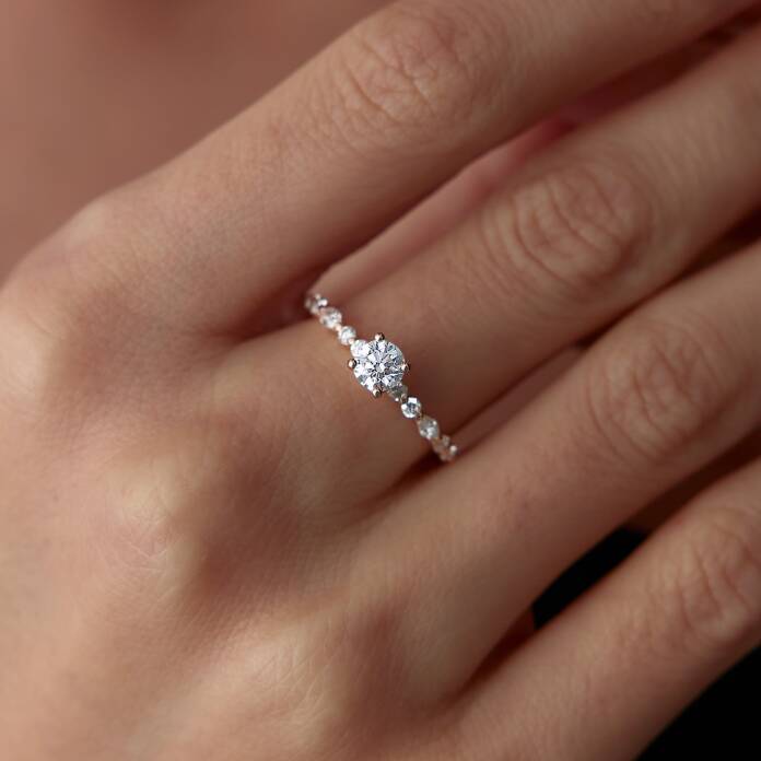 0.72 Ct Pırlanta Hemera Yüzük - 3