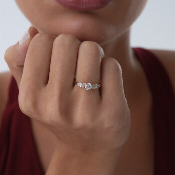 0.92 ct Annie Pırlanta Yüzük - 3