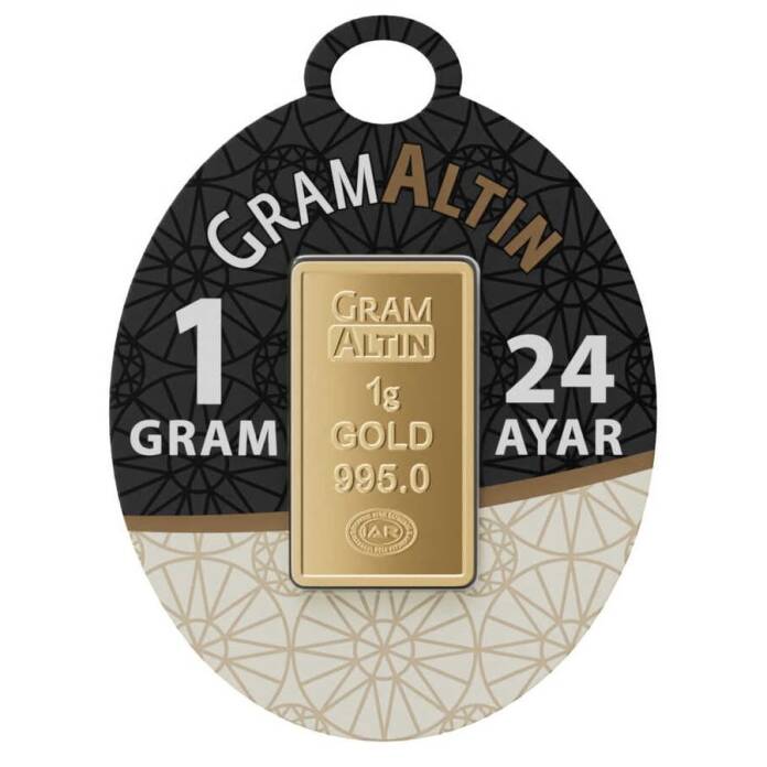 1 Gr 24 Ayar Külçe Altın - 1