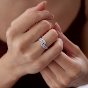 1.06 Ct Pırlanta Sonsuzluk Yüzük - Siempre