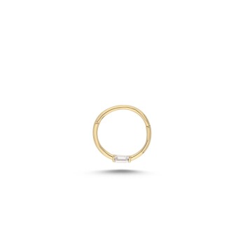 10mm Beyaz Baget Helix Piercing - Alen
