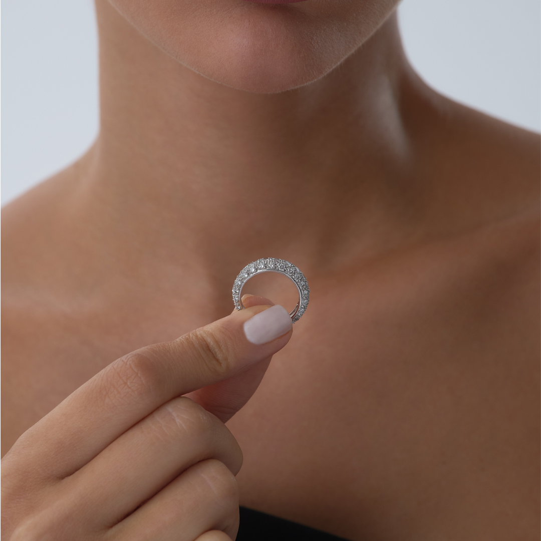 1.10 ct Bold Tamtur Pırlanta Yüzük - 2