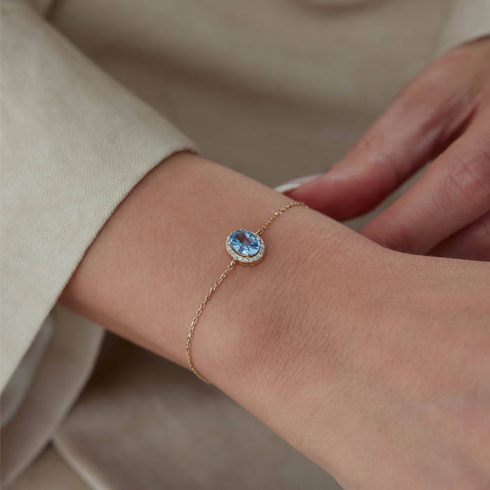 1.13 Karat Aqua Ocean Ties Bileklik - Siempre (1)