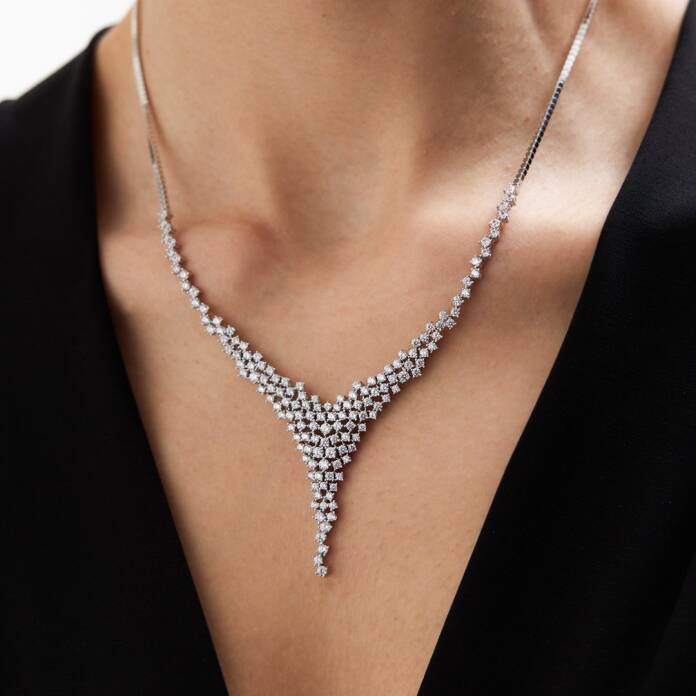 14 Ayar Altın Taş Seli Düğün Set - 1