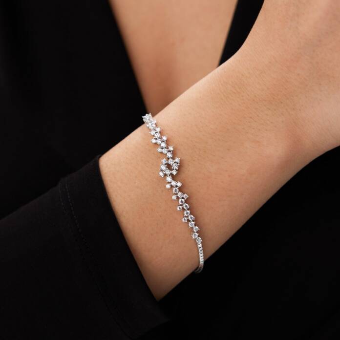 14 Ayar Altın Taş Seli Düğün Set - 2