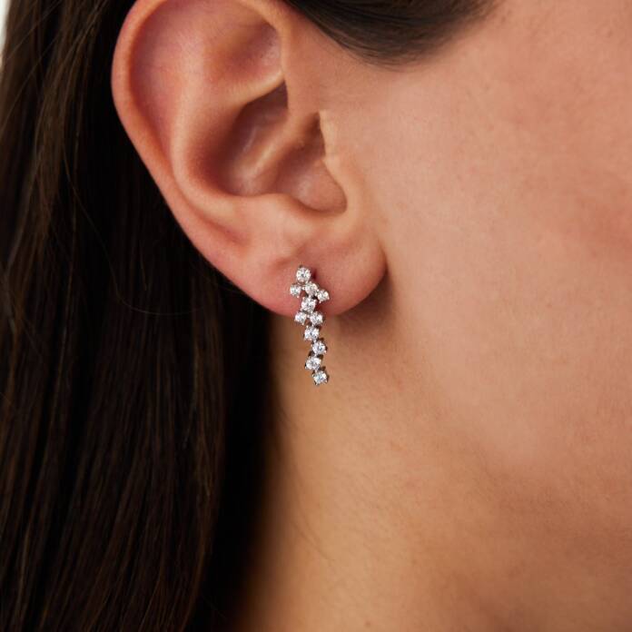 14 Ayar Altın Taş Seli Düğün Set - 3