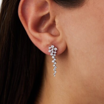 14 Ayar Altın Taşlı Örüntü Set - 3