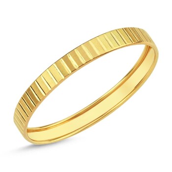 14 Ayar Tırtık Altın Çocuk Bilezik - Osman