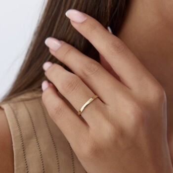 2.0 mm Klasik İçi Boş Düz Alyans - Tülay Alyans (1)