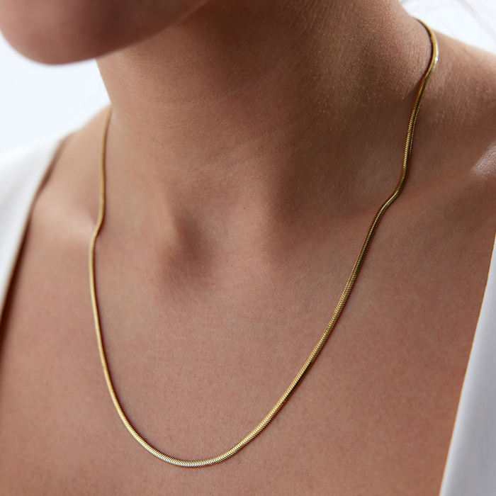 2.10 mm Balık Sırtı Zincir - İstor