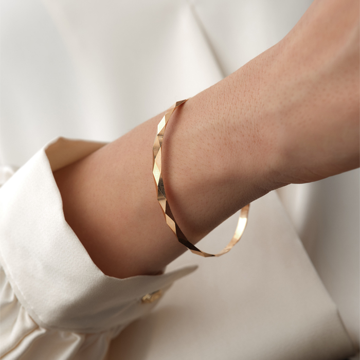 22 Ayar 10.00 GR Baklava Desenli Bilezik - Şen Bilezik (1)