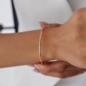 22 Ayar 10.00 Gr Başak Ajda Bilezik - Şen Bilezik (1)