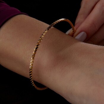 22 Ayar 10.00 Gr Burma Ajda Bilezik - Şen Bilezik (1)