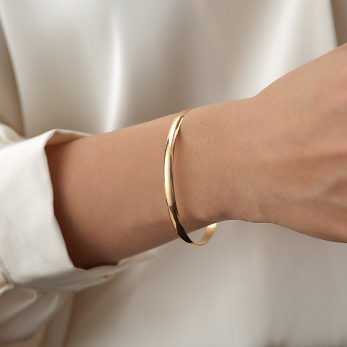 22 Ayar 10.00 Gr Düz Bilezik - 3