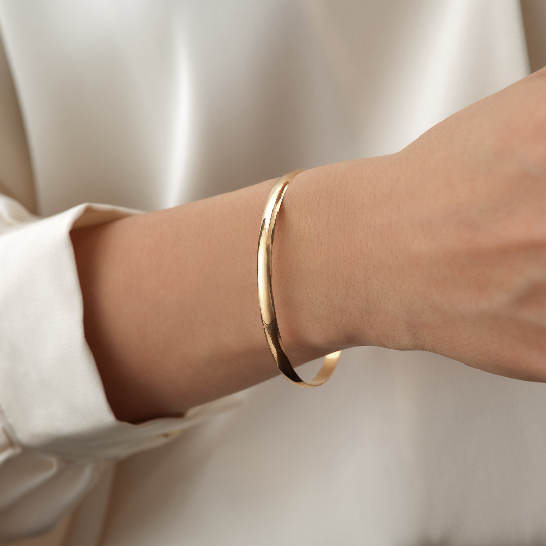 22 Ayar 10.00 Gr Düz Bilezik - 3