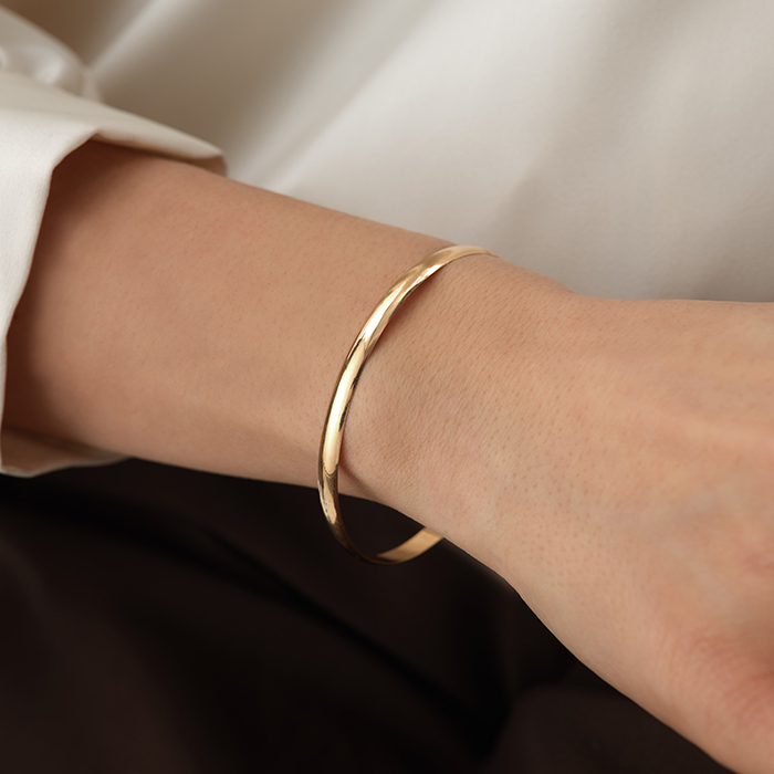 22 Ayar 10.00 Gr Düz Bilezik - Şen Bilezik (1)