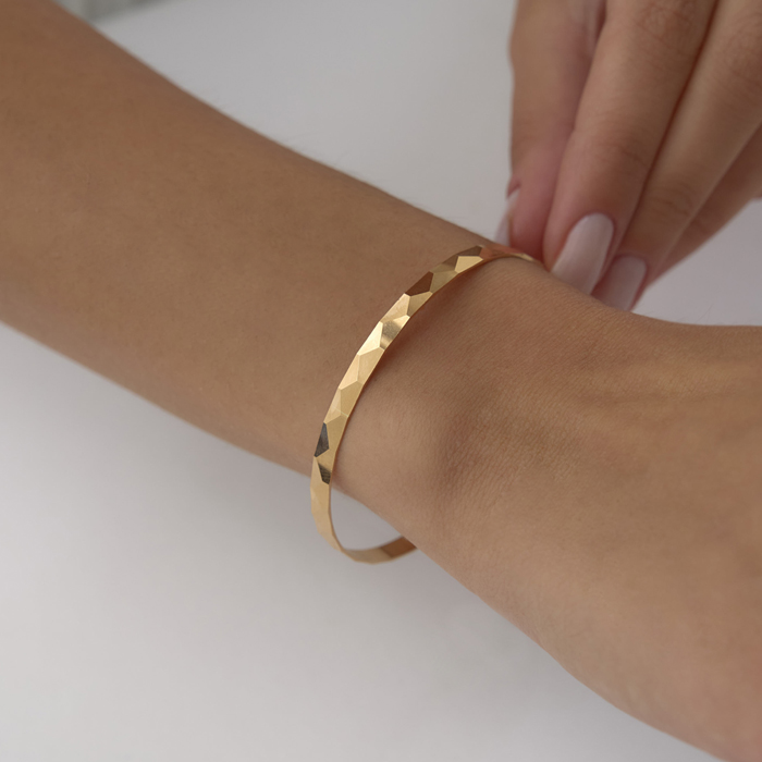 22 Ayar 10.00 Gr Prizma Bilezik - Şen Bilezik (1)