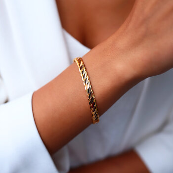 22 Ayar 30.00 Gr Üçlü Burma Bilezik - Şen Bilezik (1)