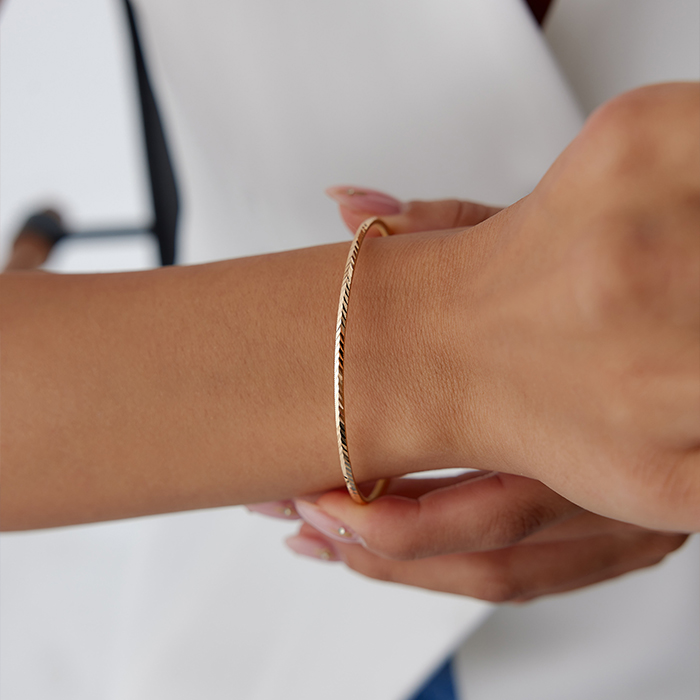 22 Ayar 8.00 Gr Başak Ajda Bilezik - Şen Bilezik