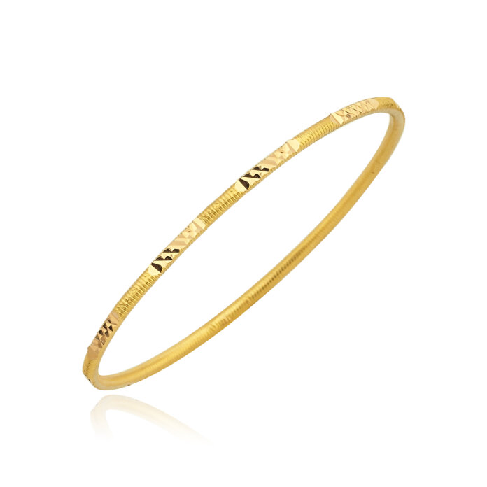 22 Ayar 8.00 Gr Kibrit Çöpü Ajda Bilezik - 4