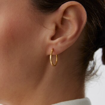 22 Ayar Ajda Küpe - C.sümer