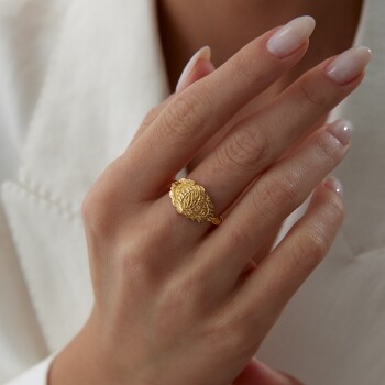 22 Ayar Briar Yüzük - C.sümer (1)