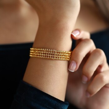 22 Ayar Dorica Kelepçe - C.sümer