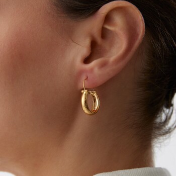 22 Ayar Halka Küpe - C.sümer (1)