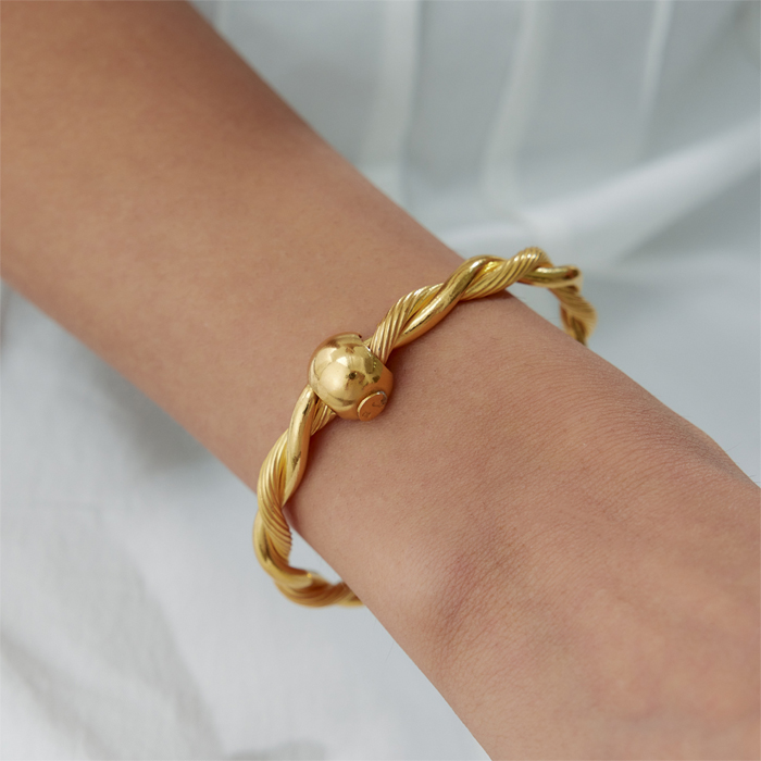 22 Ayar İkili Burgu Kelepçe - Borsa Gold