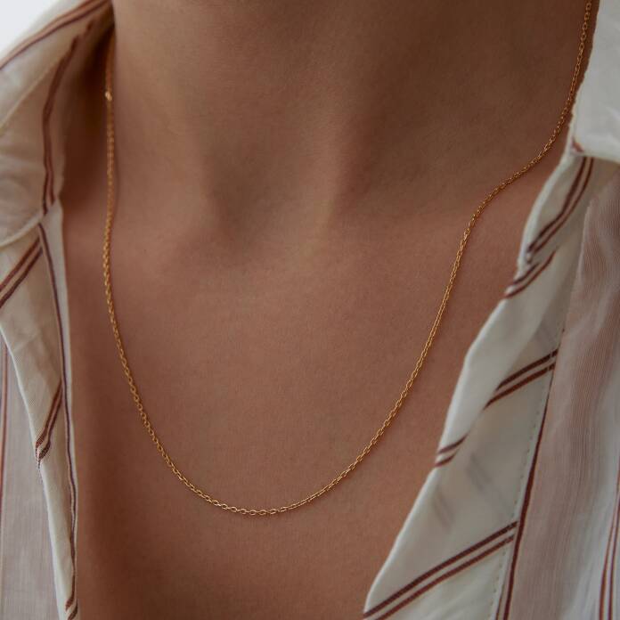 22 Ayar Slim Ataç Zincir - 2