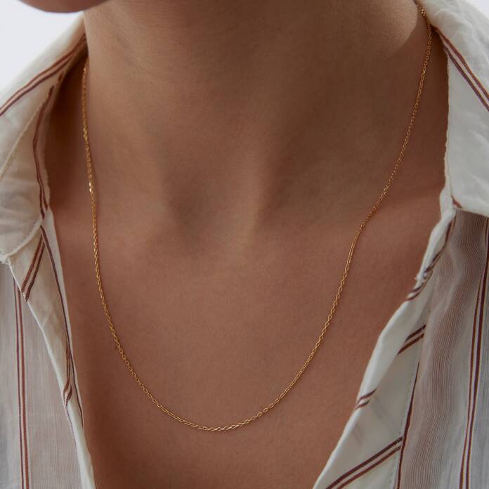 22 Ayar Slim Ataç Zincir - 3