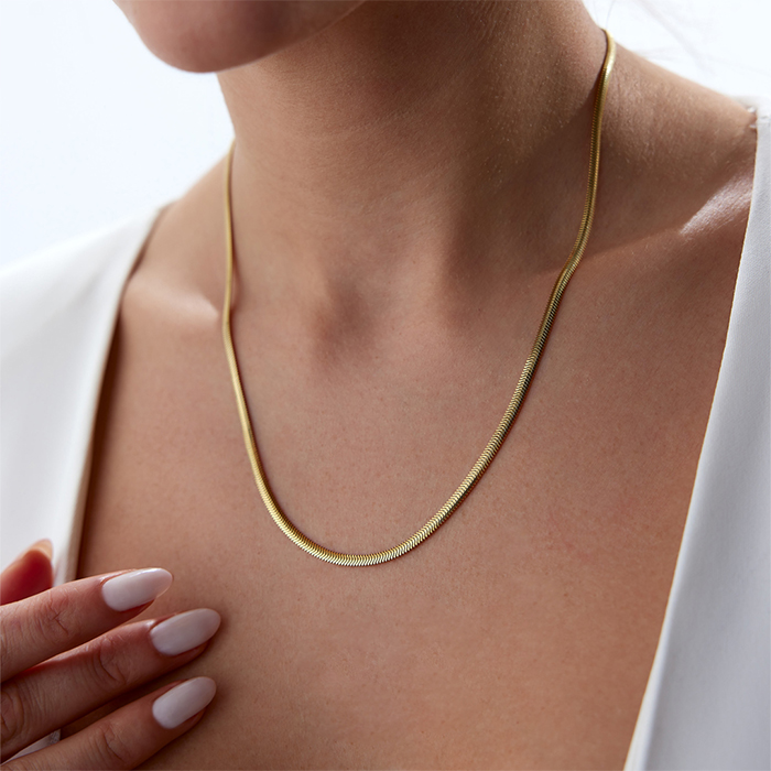 2.90 mm Balık Sırtı Zincir - İstor